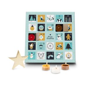 Präsent Duftkerzen Adventskalender Charming Christmas