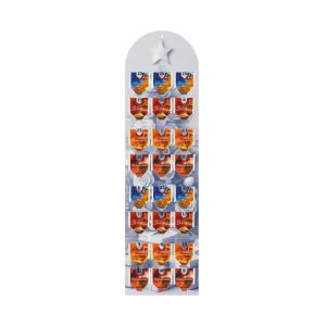 Tee-Adventskalender mit 24 Teebeutel und Werbedruck