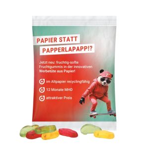 50 g Trolli Fruchtgummi Autos im Werbetütchen aus recyclingfähigen Papier