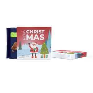 100 g Ritter Sport Tafel Nugat in einer bedruckbaren Werbekartonage