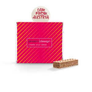 75 g Manner Original im Werbeschuber mit individueller Bedruckung