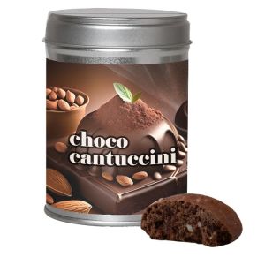 50 g Bio Schoko Cantuccini in Dual-Dose mit Werbebanderole