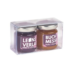Backofen-Konfitüre als 2er-Set in Klarsichtbox