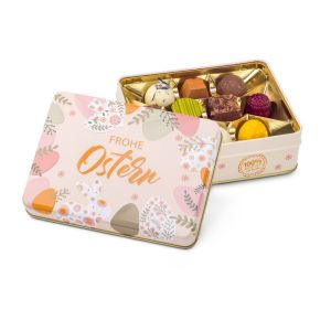 Präsent 125 g Frohe Ostern Pralinendose
