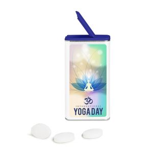 FlipTin mit zuckerfreien Freshmints und Werbedruck
