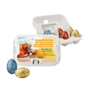 Oster Sixpack Lindt Premium mit bedruckbarem Werbeetikett