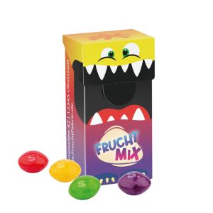 23 g Skittles Kaubonbons in der Mini Slim Box mit Werbedruck