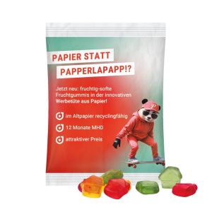 50 g Trolli Fruchtgummi Häuser im Werbetütchen aus recyclingfähigen Papier