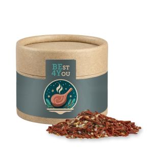 Bio Weihnachts Gewürzmischung Salat in Kraftpapierdose Mini mit Werbebanderole