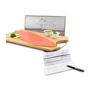 Präsent Lachs Gutschein Feinschmecker