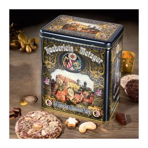 Präsent 1625 g Nürnberger Lebkuchen- und Gebäckmischung in Nostalgie-Dose