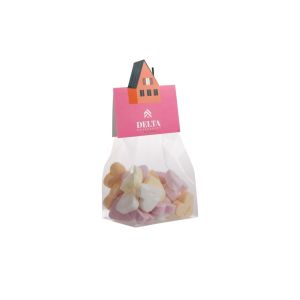 50 g Fruchtgummi im Blockbeutel mit gestanztem Wunschreiter