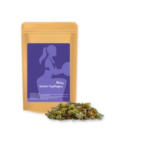 40 g Bio Rotbuschtee Entspannungszeit im Midi Doypack mit Werbedruck