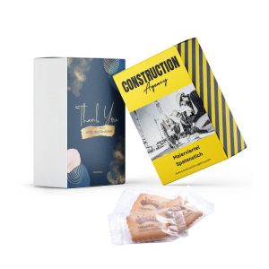 15 Butterkekse mit Keksdruck in bedruckter Präsentbox