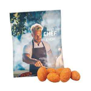 10 g Chili Erdnüsse im Werbetürtchen mit Werbedruck