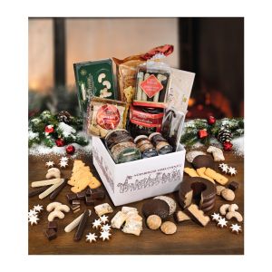 Präsent 1700 g Genusspaket mit 9 weihnachtlichen Spezialitäten