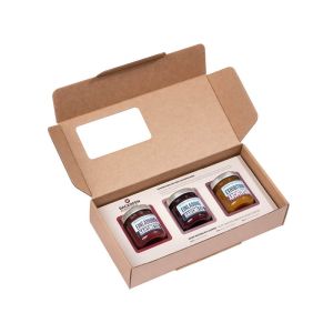 Backofen-Konfitüre als 3er-Set in Mailingbox