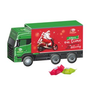 LKW Adventskalender Ritter SPORT Schokowürfel mit individuellem Werbedruck
