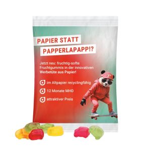 50 g Trolli Fruchtgummi Auto-Mischung im Werbetütchen aus recyclingfähigen Papier