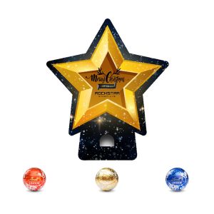 Lindt Lindor Adventsspender individuelle Form mit Rundumdruck