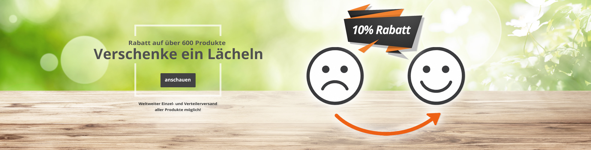 Ein Lächeln kostet nicht viel – 10 % Rabatt auf süße Werbeartikel!