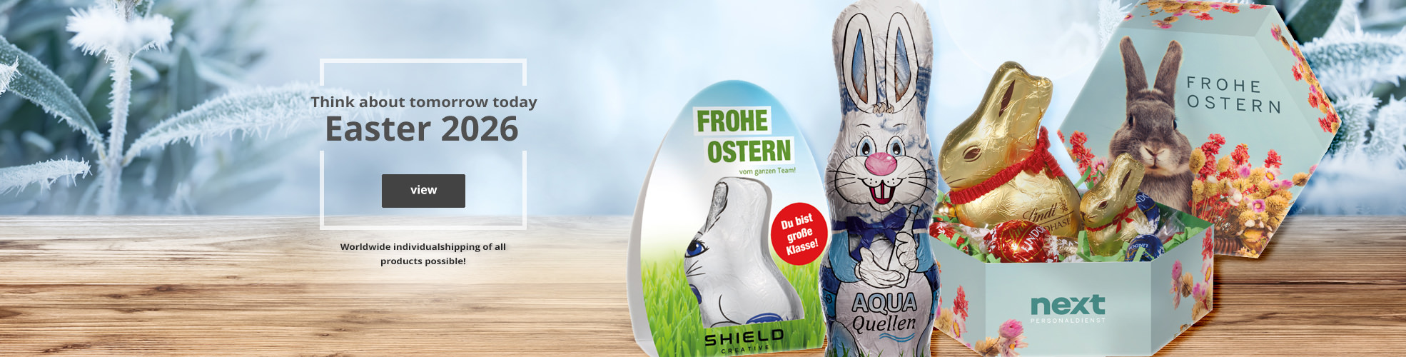 Easter 2026. Secure your individual Easter promotional items now!