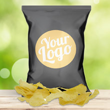 Chips & Snacks als Werbeartikel mit Logodruck Chips & Snacks als Werbeartikel mit Logodruck