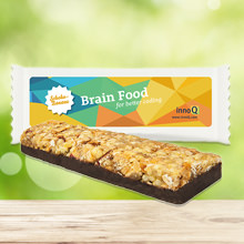 Müsliriegel als Werbeartikel mit Logodruck Müsliriegel als Werbeartikel mit Logodruck