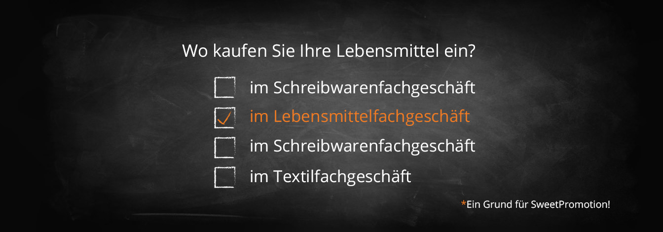 Süße Werbung mit Werbeartikeln aus Süßwaren