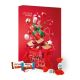 130 g Adventskalender mit Kinder Happy Moments Mischung und rundum Werbedruck