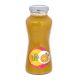 200 ml Orangensaft in Glasflasche mit Werbeetikett