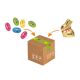 Mini-Cargo Lindt Ostern mit Werbeanbringung