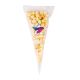 35 g süßes Popcorn in der Tüte mit Werbe-Etikett