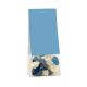 40 g blaue und weiße Wolken-Fruchtgummis im Naschbeutel mit Werbereiter