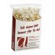 40 g süßes Popcorn to go in Box mit Werbedruck