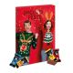 240 g Adventskalender mit Lindt HELLO  Stick Mix und rundum Werbedruck