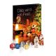 285 g Adventskalender mit Lindt Schokoladenmischung  und rundum Werbedruck