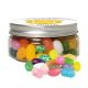 80 g Jelly Beans Süßer-Mix in Sweet Dose mit Werbe-Etikett