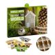 Wand-Adventskalender Eco mit Kuhbonbons und Werbedruck