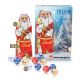 Lindt Minis und Lindt Weihnachtsmann im Premium-Präsent mit Werbedruck