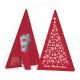 Dreieck Adventskalender Lindt Weihnachtsbaum mit Werbedruck