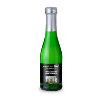 0,2 l Piccolo Sekt Cuvée grüne Flasche mit Werbedruck Bild 3