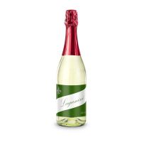 0,75 l Sekt Cuvée klare Flasche mit Werbedruck Bild 5