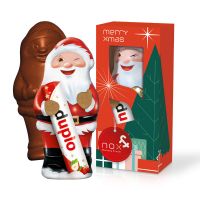 75 g duplo Weihnachtsmann in Faltschachtel mit Sichtfenster und Werbedruck Bild 2