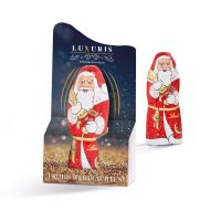 10 g Lindt-Weihnachtsmann mit Werbedruck Bild 3