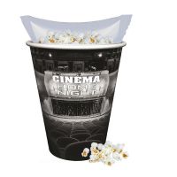 10 g süßes Popcorn im Becher mit Werbedruck Bild 1