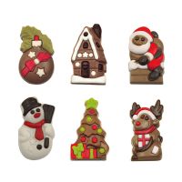 10 g weihnachtliche Schokofiguren im Werbeflowpack Bild 2