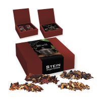 120 g Premium Tee Geschenk-Set mit 4 Sichtfensterdosen und Werbeanbringung Bild 1