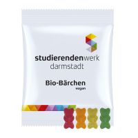 15 g Bio Gummibärchen ohne Gelantine im Werbetütchen mit Logodruck Bild 1