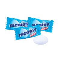 15 g mentos Mint in Werbe-Pyramide mit Logodruck Bild 4